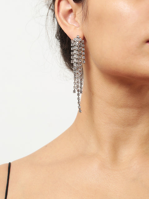 fine cascade earrings