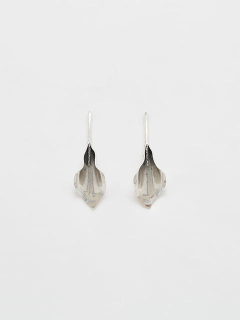 pave lily earring