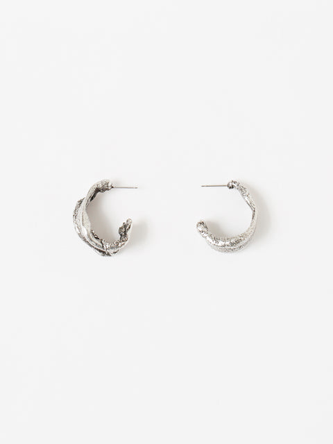 molten hoop earrings I