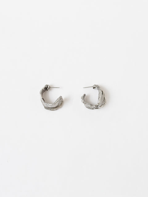 molten hoop earrings II